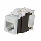 Módulo de conector jack ponchado Keystone UTP RJ45 Cat 6A, WH - Miniatura 1