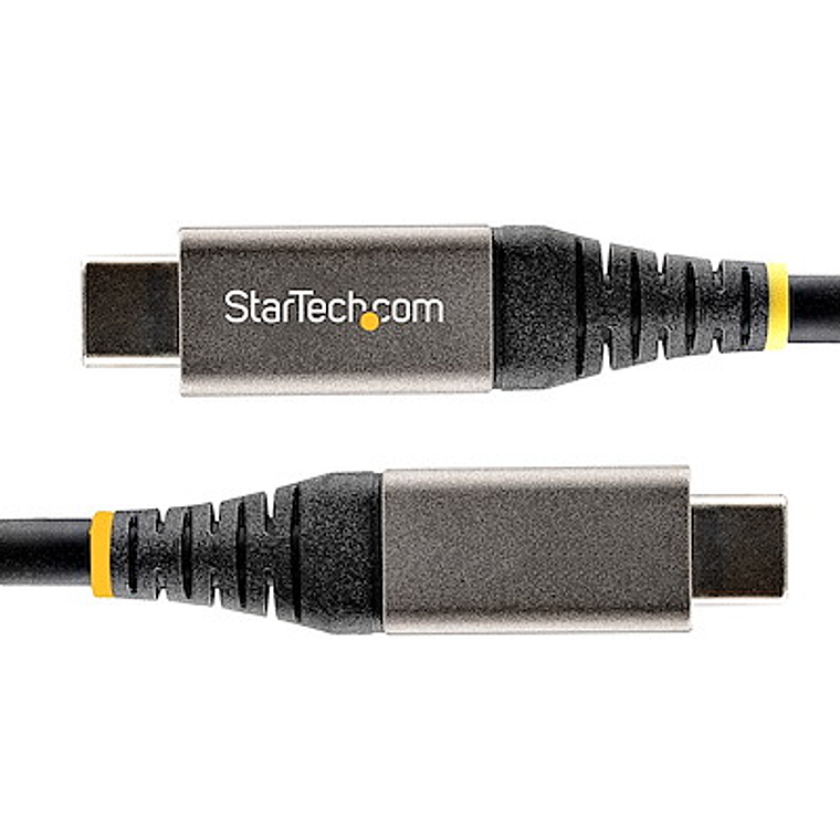 Cable USB C Macho - USB C Macho, 2 Metros, Gris Oscuro 3