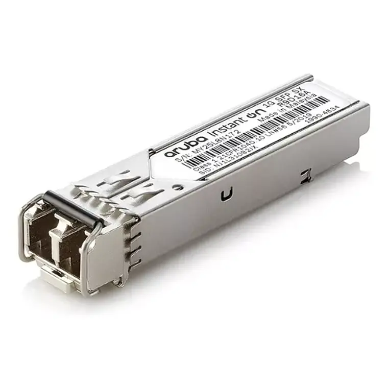 Módulo Transceptor de Fibra Óptica Hewlett Packard Enterprise Aruba Instan On 1G SFP+, 500m 1