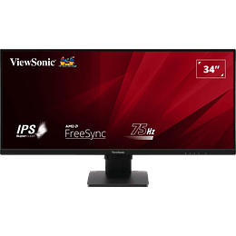 Monitor 34“ ViewSonic Wide (3440 x 1440) IPS - HDMI / DisplayPort 