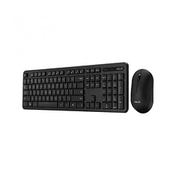 Combo Teclado Inalámbrico Asus CW100, RF 2.4GHz USB Color Negro