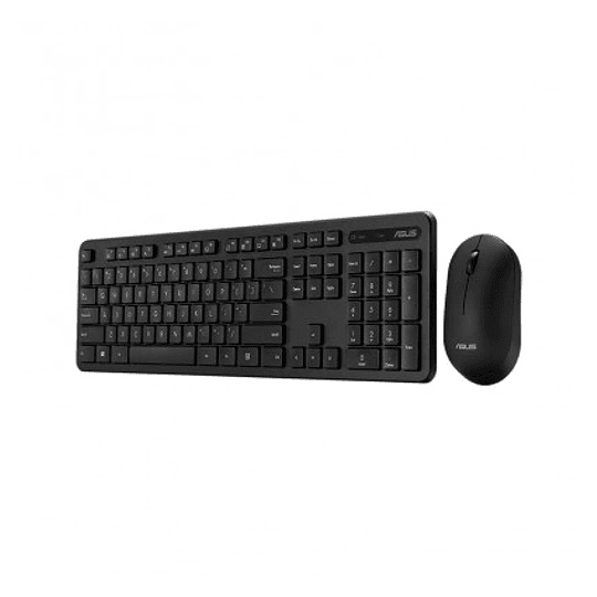 Combo Teclado Inalámbrico Asus CW100, RF 2.4GHz USB Color Negro