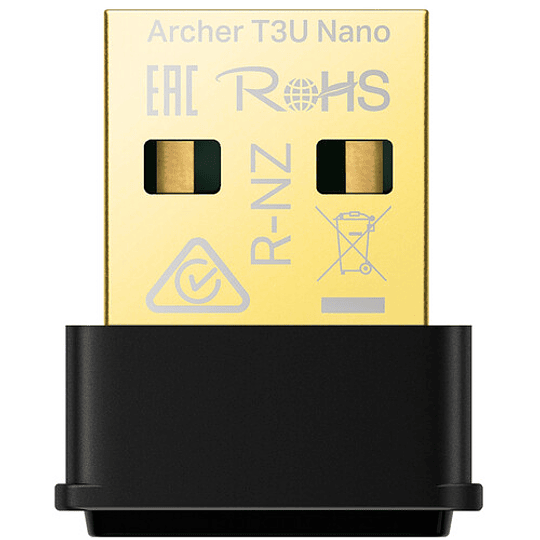 Adaptador de Red Nano USB TP-Link Archer T3U USB 2.0 Wi-Fi 5