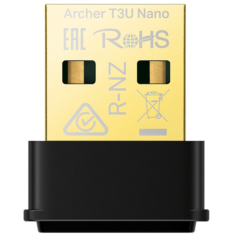 Adaptador de Red Nano USB TP-Link Archer T3U USB 2.0 Wi-Fi 5 1