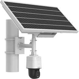 Configuración de la cámara PT de seguridad con energía solar ColorVu de 4 MP - Hikvision