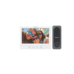 Kit de videoportero HD de 4 cables Hikvision 