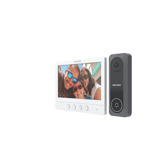 Kit de videoportero HD de 4 cables Hikvision 