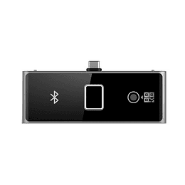 Hikvision Módulo Lector de Huellas Digital/Códigos QR, USB, Negro
