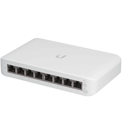 Switch 8 puertos Ubiquiti UniFi Switch Lite 8 PoE | Conmutador Gigabit con 4 puertos PoE+ 802.3at 