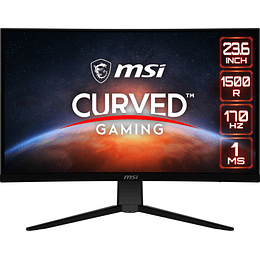 Monitor Gamer Curvo MSI (G2422C, 23.6" FHD, 180Hz, 1ms, 1500R, 1xDisplayPort , 2xHDMI)