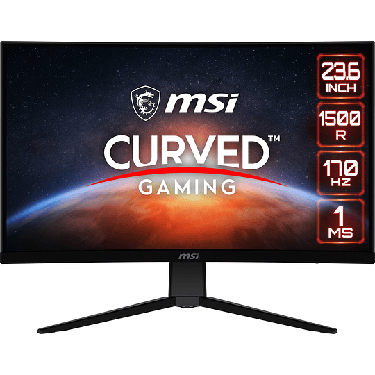 Monitor Gamer Curvo MSI (G2422C, 23.6