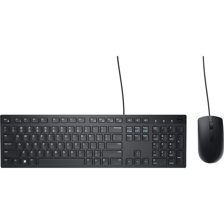 Kit teclado y mouse Dell - Cableado - KM300C -LTN 1