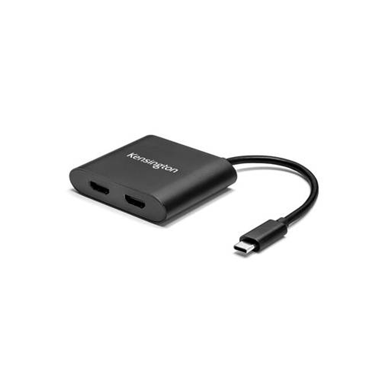 Adaptador USB-C a HDMI 1.4 Dual Kensington K38286WW, USB-C Macho a 2 x HDMI Hembra, Negro 2