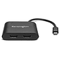 Adaptador USB-C a HDMI 1.4 Dual Kensington K38286WW, USB-C Macho a 2 x HDMI Hembra, Negro - Miniatura 1
