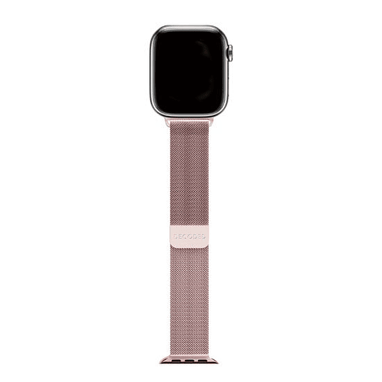 Brazalete para Apple Watch 41 Milan Tracción Magnética Decoded rosada