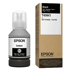 Botella de tinta Epson T49H Color Negro 110ml T49H100