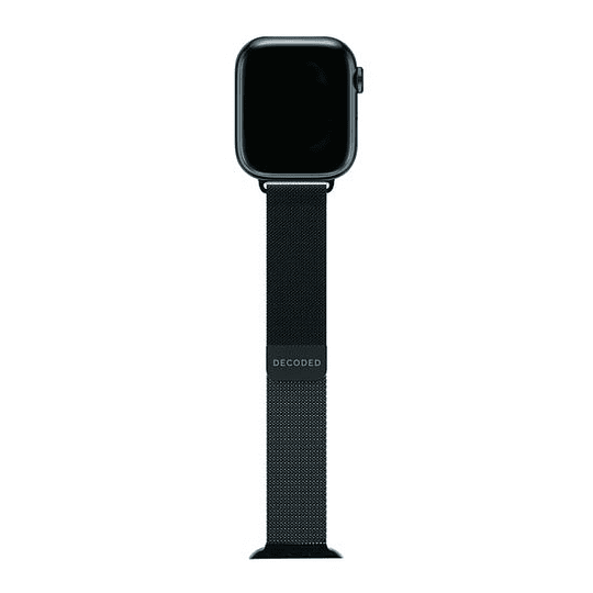 Brazalete para Apple Watch 41 Milan Tracción Magnética Decoded negra