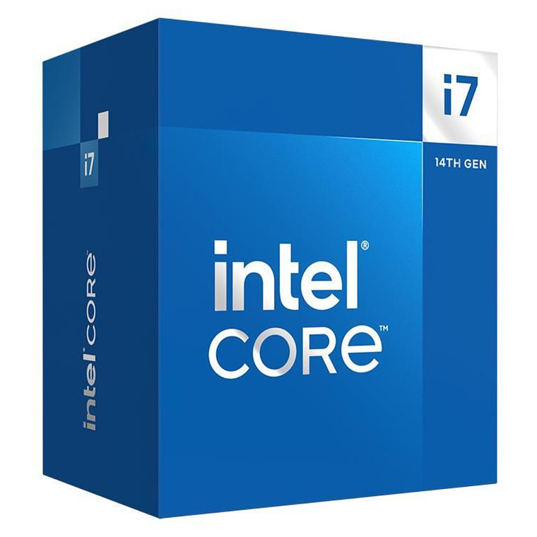 Procesador Intel Core i7-14700F | 4.2 GHz (hasta 5.4 GHz), Socket 1700, 33 MB cache, (sin disipador) 1