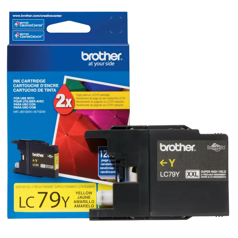 Cartucho de tinta Brother LC-79Y color Amarillo 1