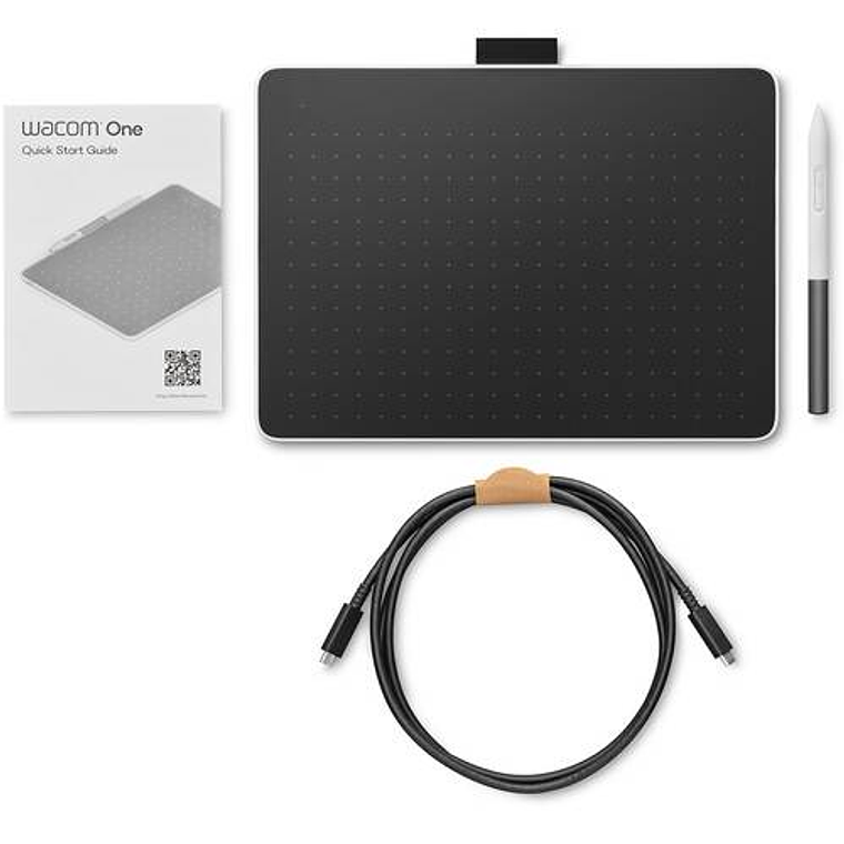 Tableta Digitalizadora Wacom One Medium, 13.5 x 21.6 cm, USB-C, Bluetooth 5.1 4