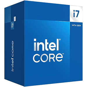Procesador Intel Core i7-14700 Raptor Lake (LGA1700, 2.1/5.4 GHz, 20 Nucleos, 28 Hilos, 33 MB Cache)