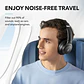 Audifonos supraaurales inalámbricos híbridos con cancelación de ruido - Life Q20i Soundcore - Negro - Miniatura 4