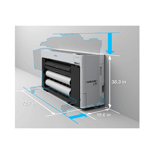 Plotter Epson SureColor T7770DM | 44“ Multifuncional 