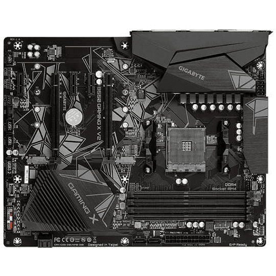 Placa Madre GIGABYTE B550 Gaming X V2, Socket AM4, ATX, USB 3.1 Gen 1, PCIe 4.0