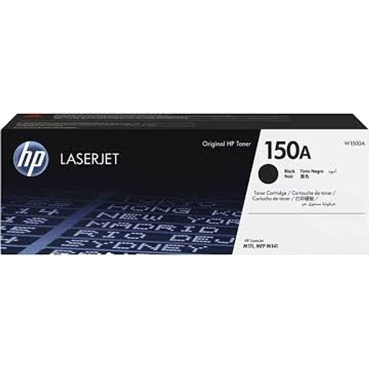 Cartucho de Toner HP 150A color Negro LaserJet 1