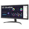 Monitor LG 26WQ500-B UltraWide de 26“ (IPS, 2560x1080, HDMI, Vesa, FreeSync) 26WQ500-B 