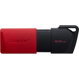 Unidad USB 128 GB Kingston| USB 3.0 Black Red