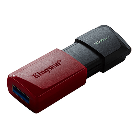 Unidad USB 128 GB Kingston| USB 3.0 Black Red