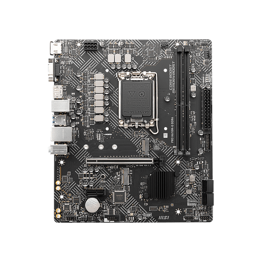 Placa Madre MSI PRO H610M-G DDR4 | LGA1700, 2133/3200MHz, M.2, MicroATX