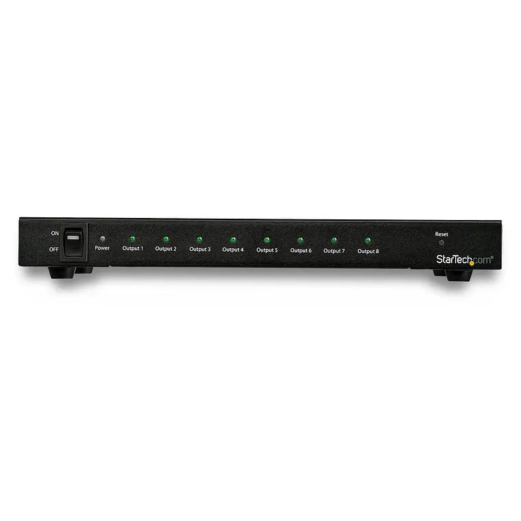 Divisor Splitter HDMI de 8 Puertos - 4K 60Hz con Audio 7.1 2