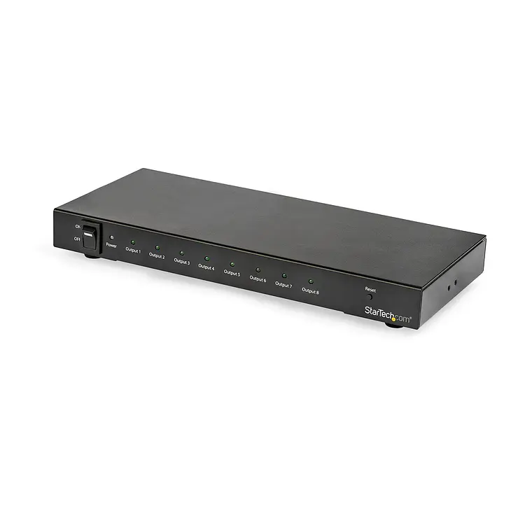 Divisor Splitter HDMI de 8 Puertos - 4K 60Hz con Audio 7.1 1