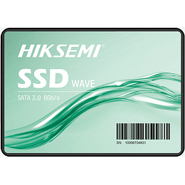 Unidad de Estado Sólido -256GB  SSD -2.5“  -SATA3 - HS-SSD-WAVE(S) 256G HIKSEMI