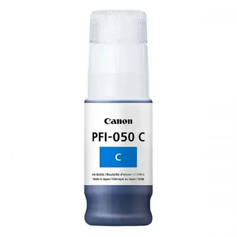 Botella de Tinta Canon PFI-050 color Cian 1