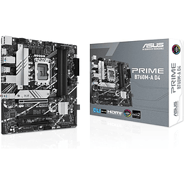 Placa Madre PC LGA1700 Asus Prime B760M-A D4 DDR4 90MB1D00-M1EAY0