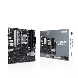 Placa Madre ASUS Prime A620M-A, AMD Socket AM5, 4xDIMM DDR5, DP, VGA, HDMI, 2xM.2, Micro-ATX