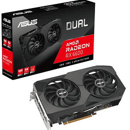 Tarjeta de Video ASUS Dual Radeon RX 6600 V2 8GB