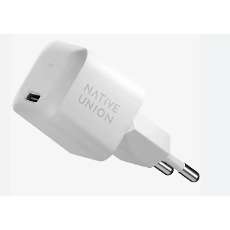 Cargador Rápido 30W PD USB-C Native Union Blanco 1