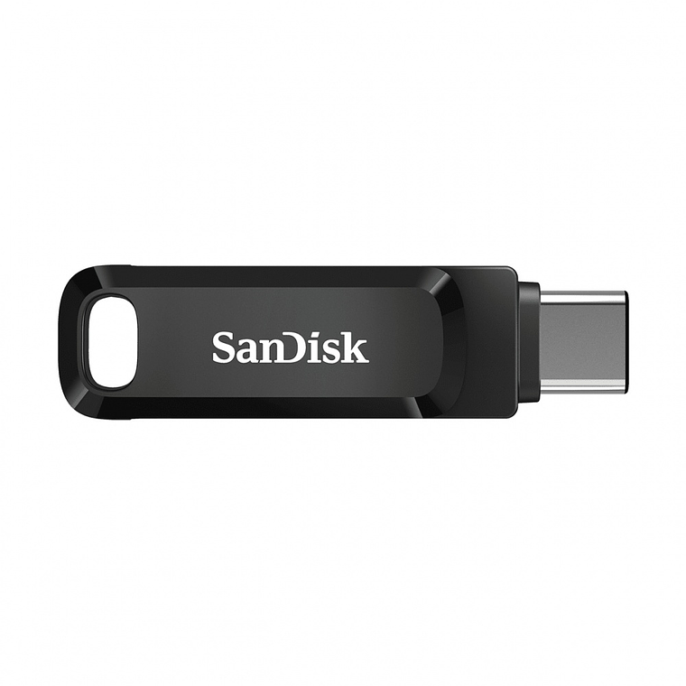 Unidad flash USB 64 GB | Sandisk Ultra Dual Drive Go (USB-C / USB 3.1, Negro) 2