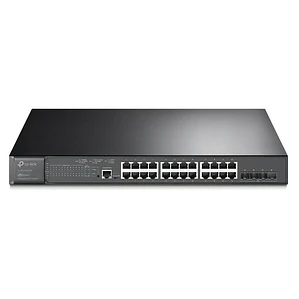 Switch 24 puertos TP-Link JetStream TL-SG3428XMP V1 Gestionado 4x10 Gigabit SFP+ - PoE+ (384W)