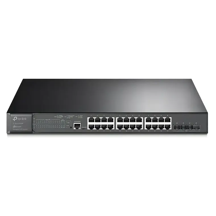 Switch 24 puertos TP-Link JetStream TL-SG3428XMP V1 Gestionado 4x10 Gigabit SFP+ - PoE+ (384W) 1