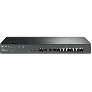 Router VPN Omada con puertos 10G TP-Link ER8411, 2x10GE SFP+, 10xWAN, VPN altamente segura