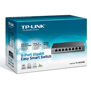 Switch Easy Smart de 8 Puertos Gigabit