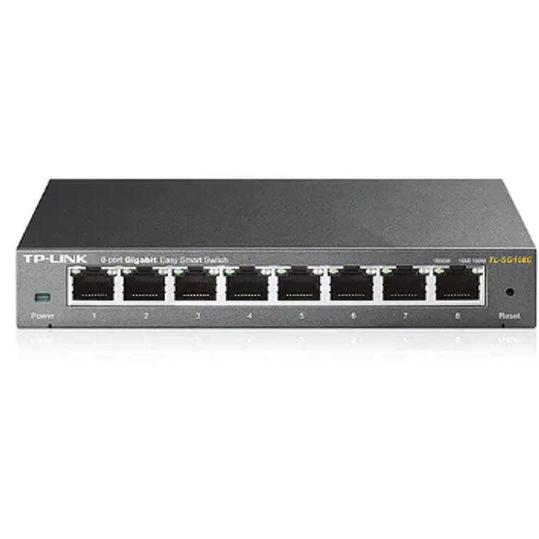 Switch Easy Smart de 8 Puertos Gigabit 2