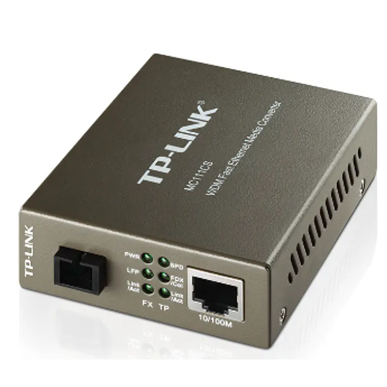 Convertidor Multimedia WDM TP-Link MC111CS, 10/100Mbps, RJ45, SC/UPC, IEEE 1