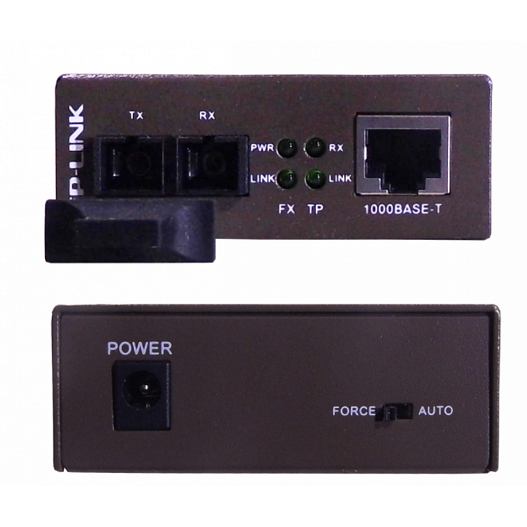 Convertidor de Medios Ethernet Gigabit 1