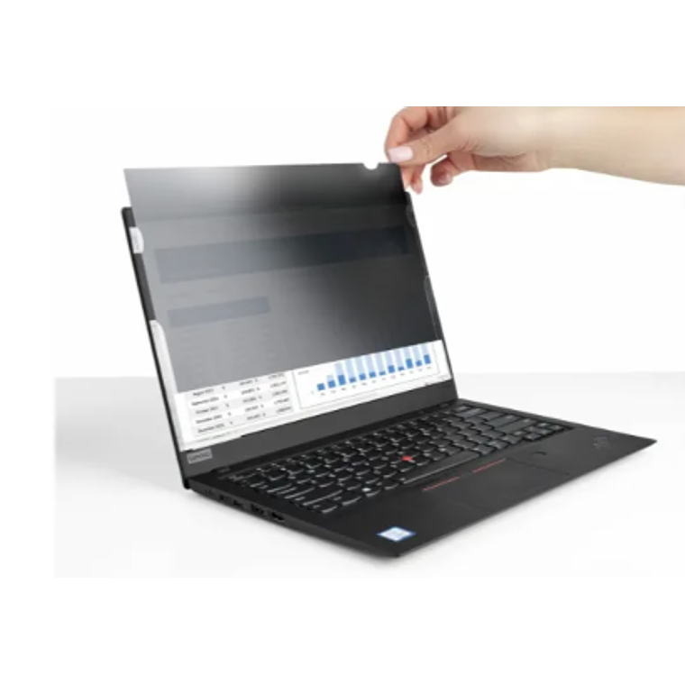 Filtro de privacidad para portátil (horizontal) - extraíble - 14“ - transparente 2